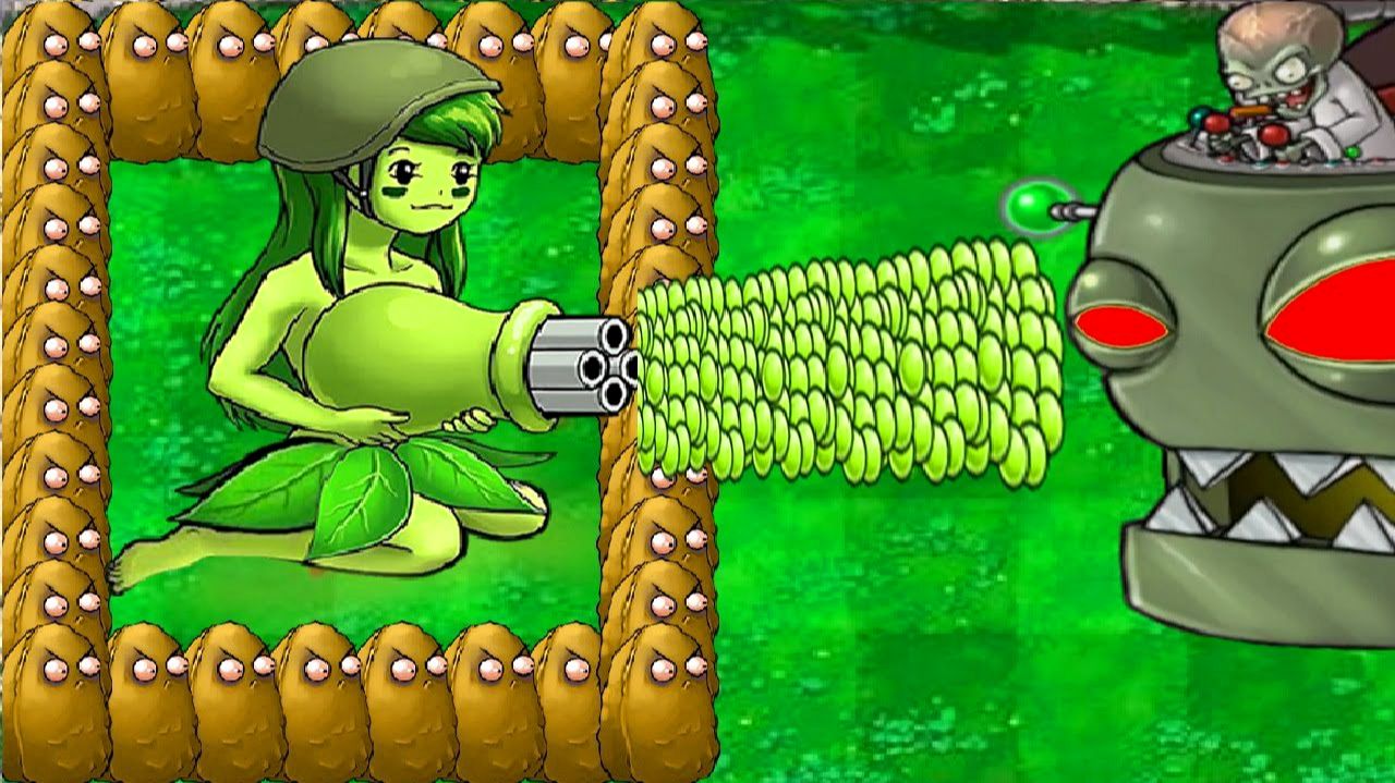 Растения против Зомби PvZ Hybrid Remake Plants Vs Zombies ПвЗ