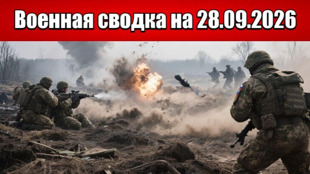 «Котёл под Ореховом: ВС РФ атакуют фланги украинской группировки!»: Военная сводка на 28.09.2026