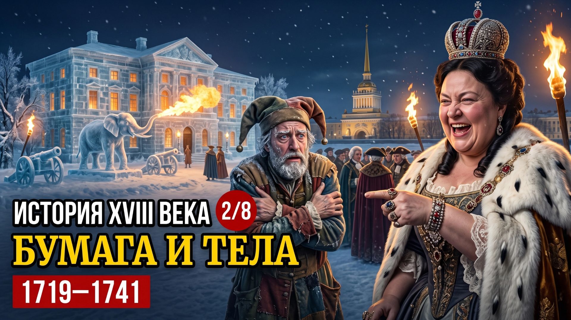 История XVIII века. Часть 2. Бумага и тела