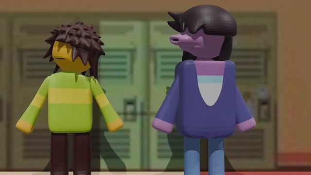 Deltarune в двух словах | 3D пародия первая и вторая глава.ПЕРЕОЗВУЧКА от Alfie Smails