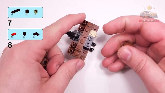 LEGO Creator 3в1 Лесные животные (31019) [272 детали] Плюшевый медведь и белка
