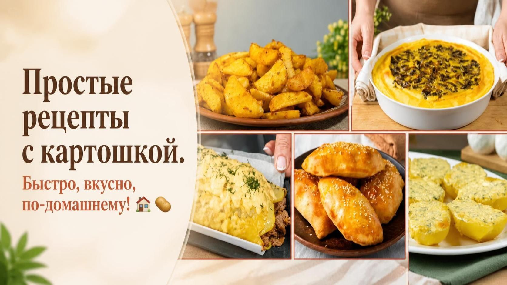 Волшебство из картошки.