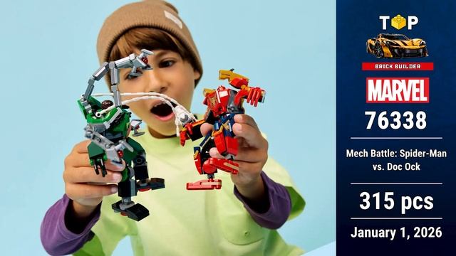 LEGO MARVEL январь 2026 Утечки Подробный обзор и сравнение