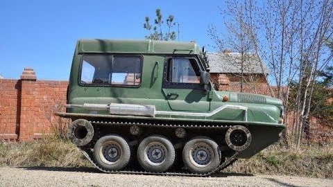 #1876.ГУСЕНИЧНЫЙ ВЕЗДЕХОД САМОДЕЛКА ИЗ УАЗА 469(АВТО БЛОГ 2018)