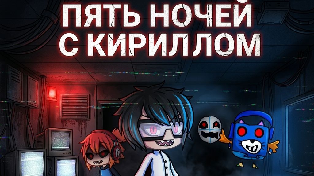 ПЯТЬ НОЧЕЙ С КИРИЛЛОМ (геймплей)