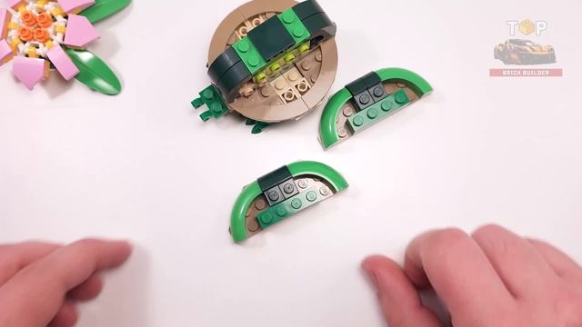 LEGO Creator Черепаха с водяной лилией (31377) [124 детали] Пошаговая инструкция сборки