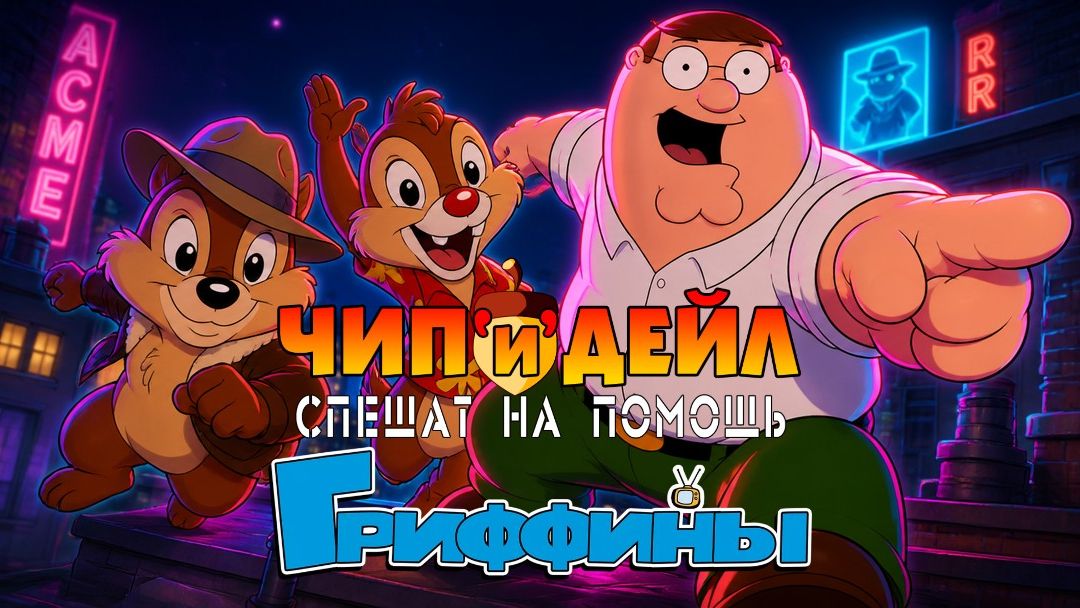 Чип и Дейл спешат на помощь и Гриффины мультфильмы