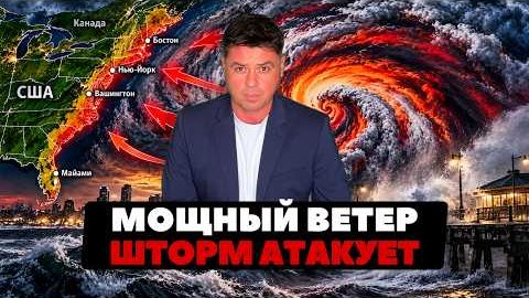 Удар по США. Мощный ветер