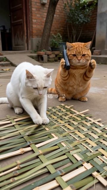 Деревенские Лапки: Кошачьи Будни 🏡🐟