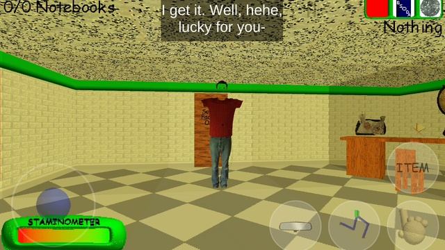Baldi's Basics Classic Remastered - Secrer Ending For Demo Style NULL