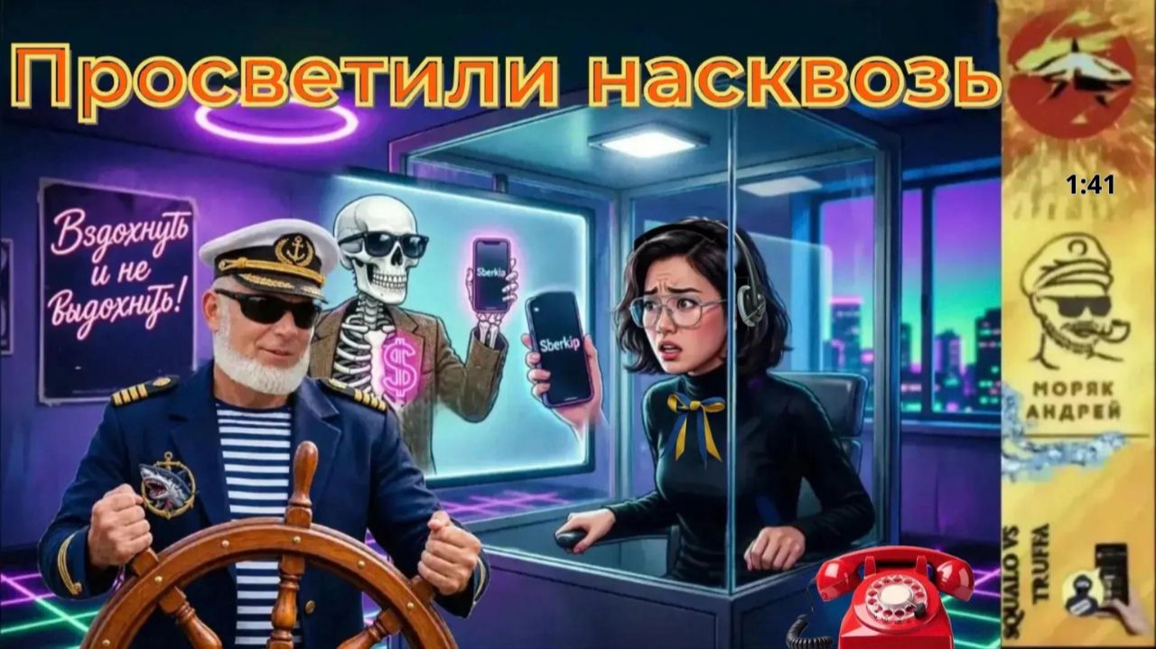 МОРЯК АНДРЕЙ : «РЕНТГЕН МОШЕННИКОВ: Видим вас насквозь!»