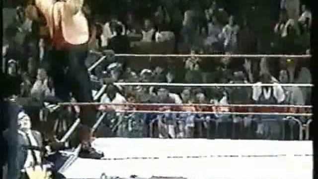 WWf 1996 Vader Vs Nigger Kenny Hendrix.Биг Ван Вэйдер против негра Кенни Хендрикса.11DeadFace