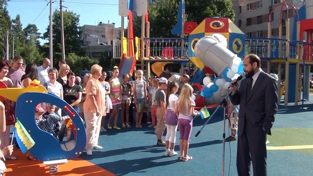 День Зеленогорска - 2013. Открытие детской площадки. Часть 2