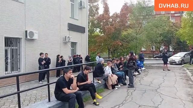 Ресторан «Дом» горит в Хабаровске