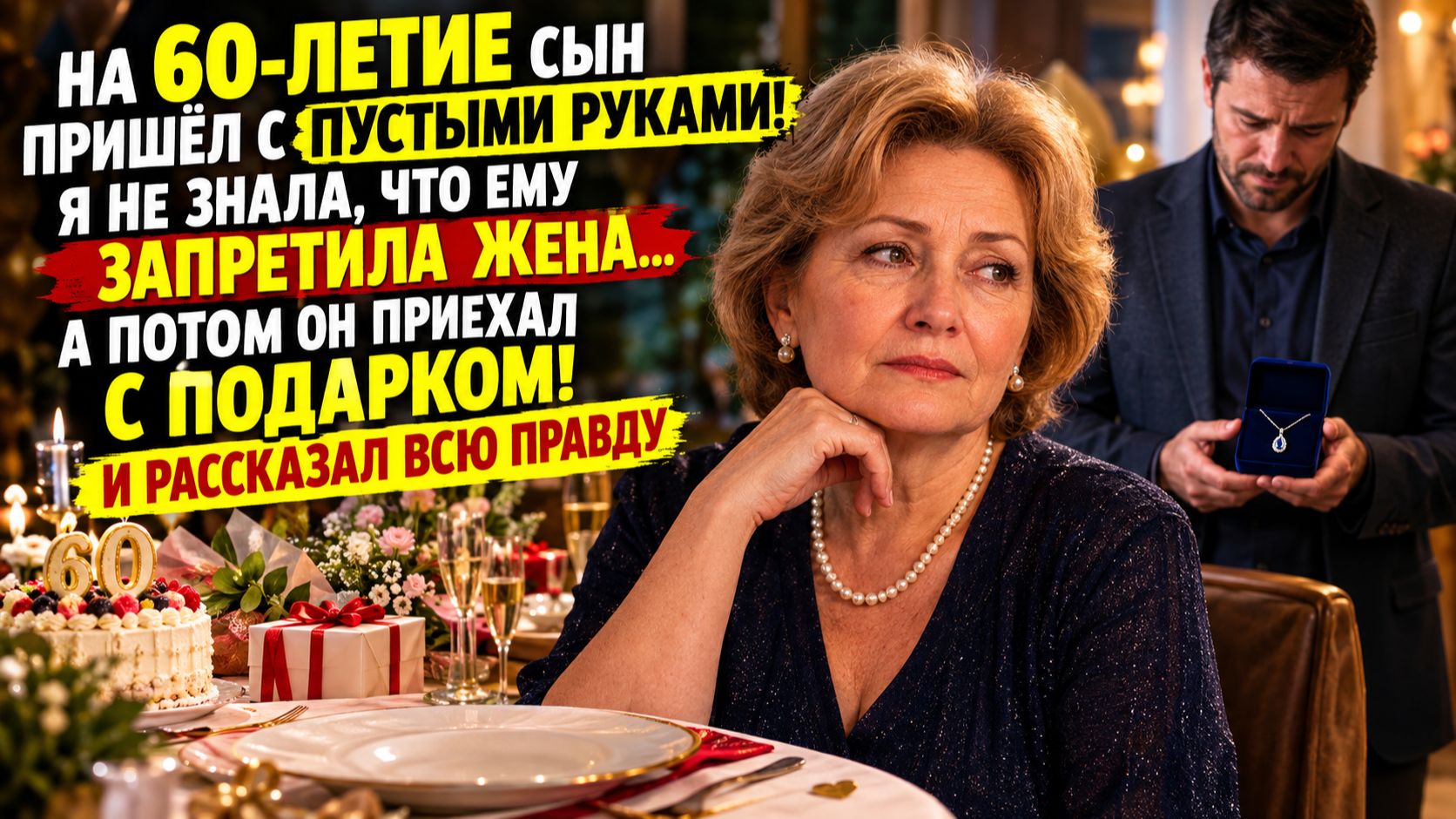 Истории из жизни | Жена запретила мужу дарить подарок матери на юбилей | Аудио рассказы