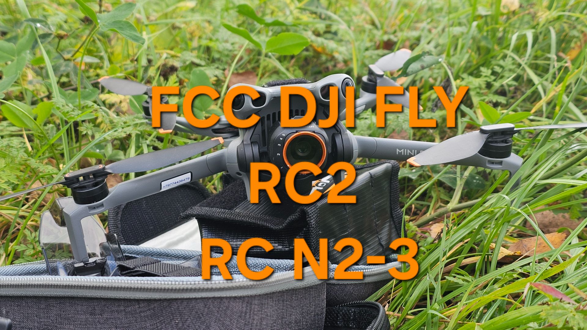 FCC DJI FLY - новая версия для RC2 и RC N2-3