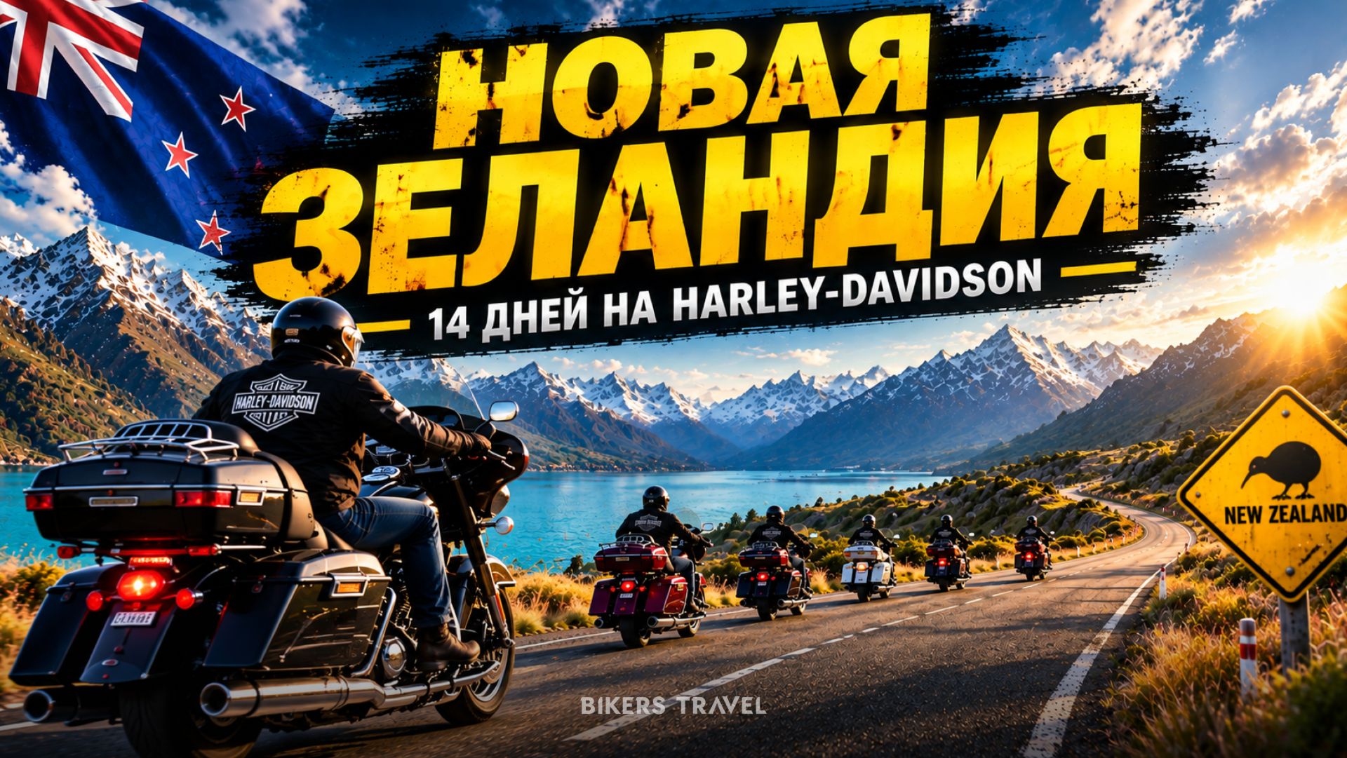 НОВАЯ ЗЕЛАНДИЯ НА МОТОЦИКЛЕ: 2700 КМ ПО ДВУМ ОСТРОВАМ | BIKERS TRAVEL