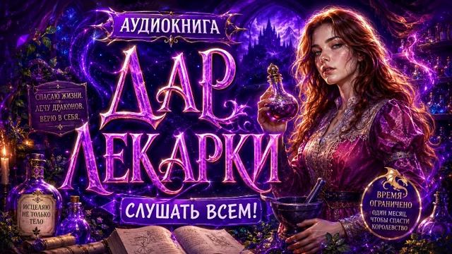ФЭНТЕЗИ ПОПАДАНКА 👑 ДАР ЛЕКАРКИ