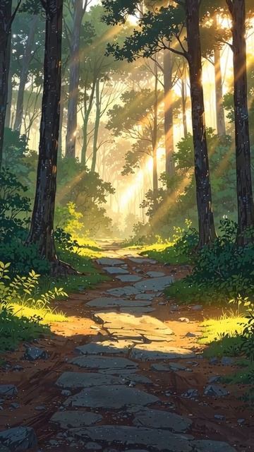 Sunlit Celtic Woods Deep Concentration #forestmusic #focusmusic #ambientmusic