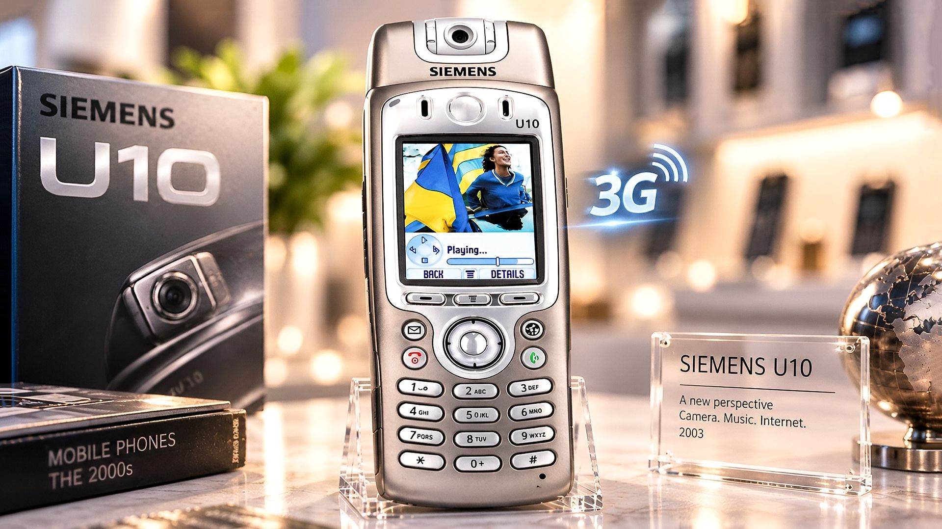Siemens U10 — Siemens' First 3G Phone