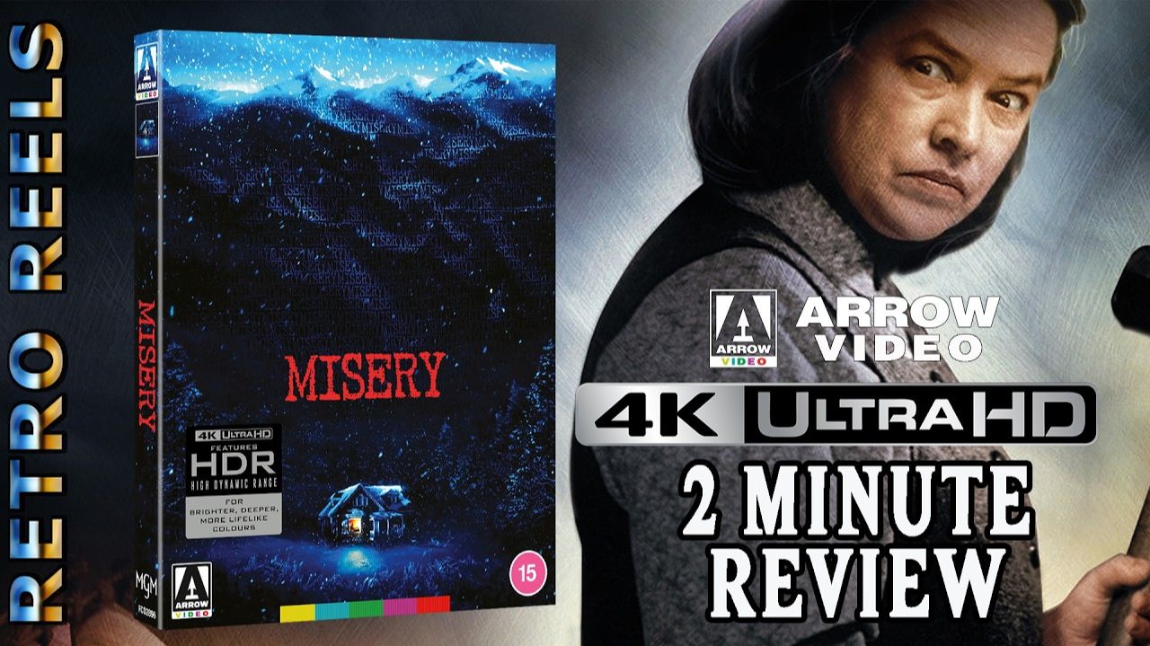 Обзор 4K-издания фильма «Мизери» от Arrow Video (4K Ultra HD, Dolby Vision)