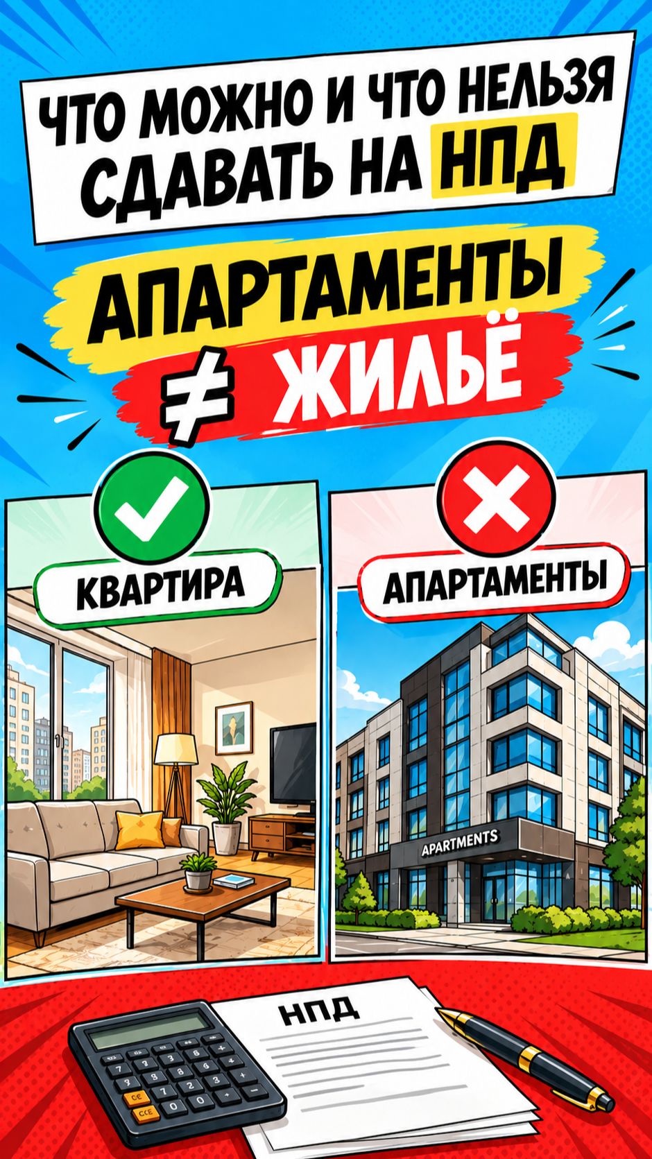 Что можно и что нельзя сдавать на НПД: разбор за 60 секунд