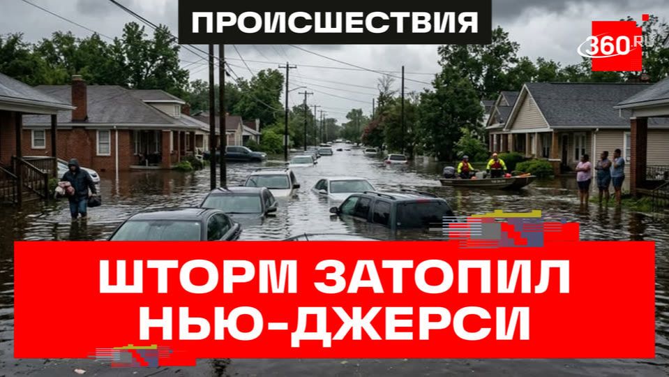 Последствия шторма в США: Нью-Джерси пострадал сильнее всех
