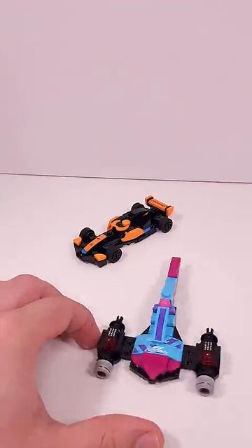 LEGO Speed Champions Star Wars N-1 Starfighter MOC (30734) против McLaren Formula 1 Car (30683)