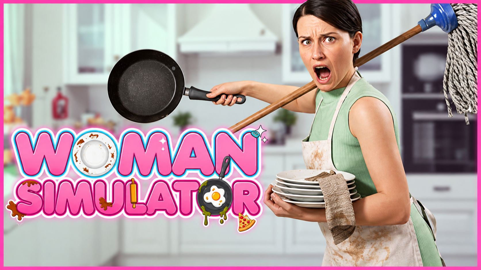Woman Simulator - геймплей -  симулятор жизни или интерактивной истории