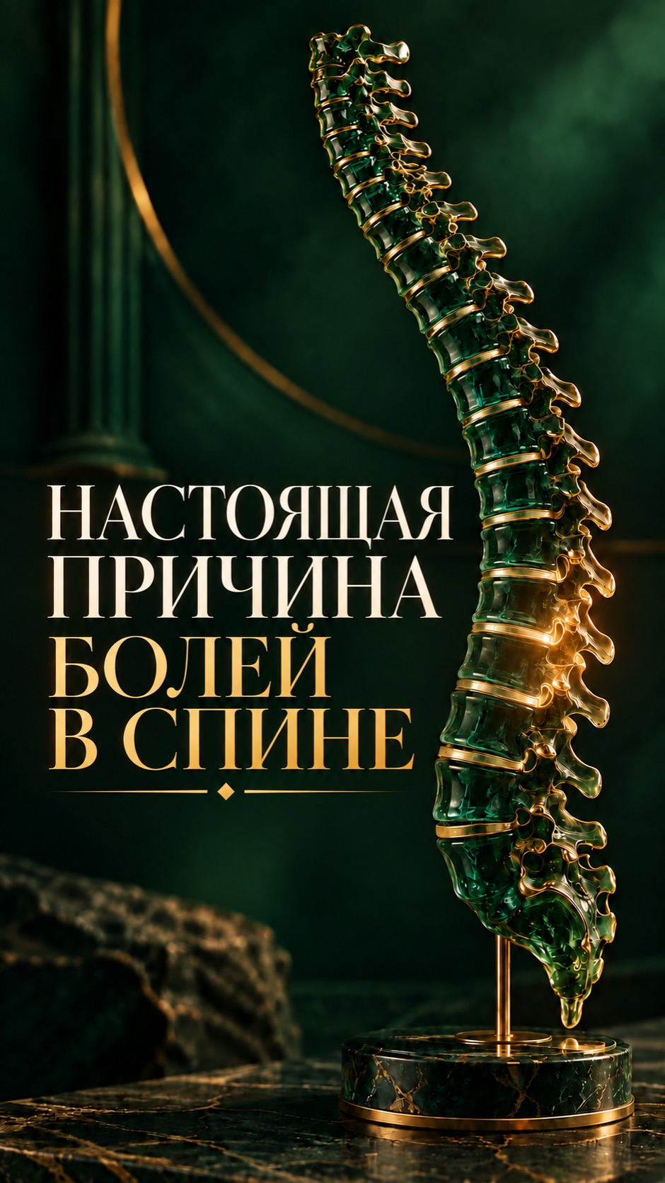 НАСТОЯЩАЯ ПРИЧИНА БОЛЕЙ В СПИНЕ