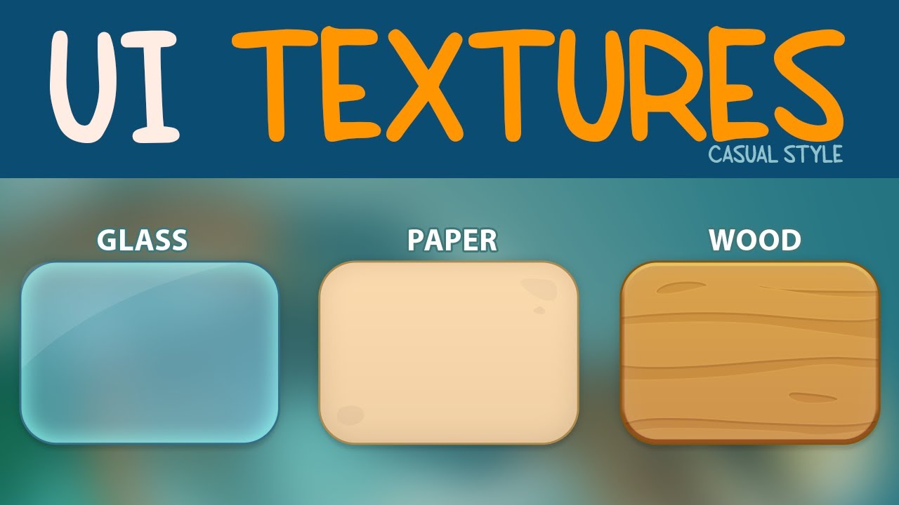 Tutorial On Creating Casual Textures | Photoshop #ui #uidesign #tutorials
