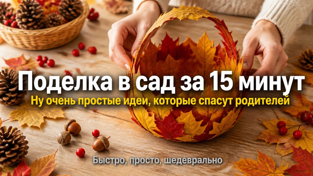Поделка в сад за 15 минут- Ну очень простые идеи