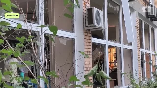 Военкор ЯПервого стала свидетелем атаки ВСУ на онкобольницу в Донецке