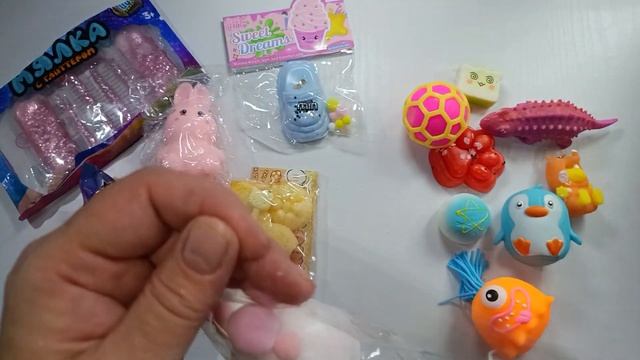 ASMR SQUISHES  TABA SQUISHES And Antistress 14 UniqueSquishes Unboxing Cutting Squishies✂️