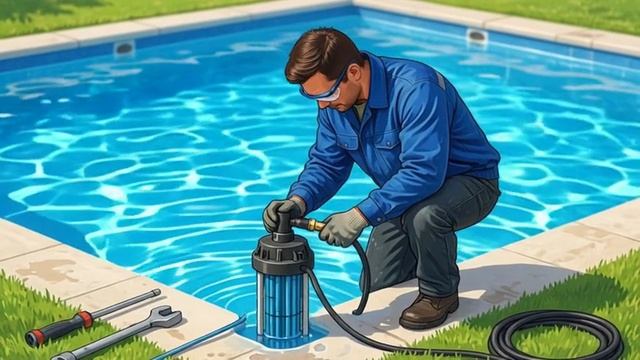 Бассейн на участке: каркасная конструкция за выходные