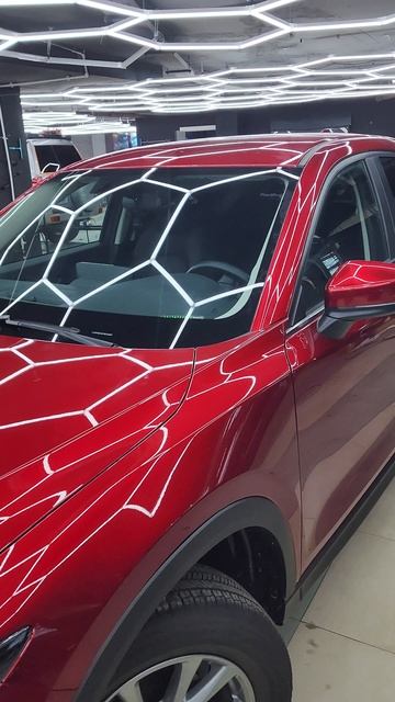 Mazda CX5 - бронирование кузова полиуретановой пленкой, тонировка стекол