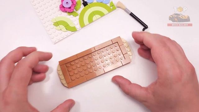 LEGO Creator Фламинго Эскиз и палитра красок (31390) Альтернативные инструкции по сборке