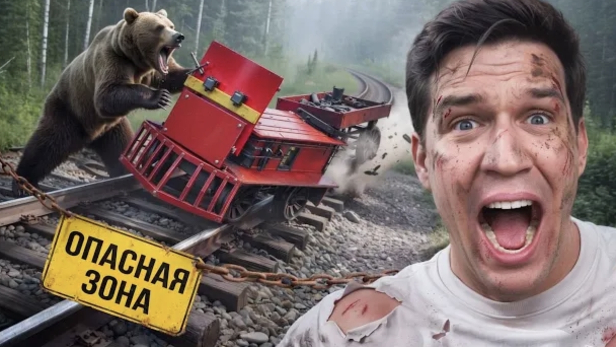 Попал в Аварию на узкоколейке в Тайге! Заброшенные деревни