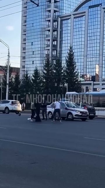 Нападение мигрантов на росгвардейцев