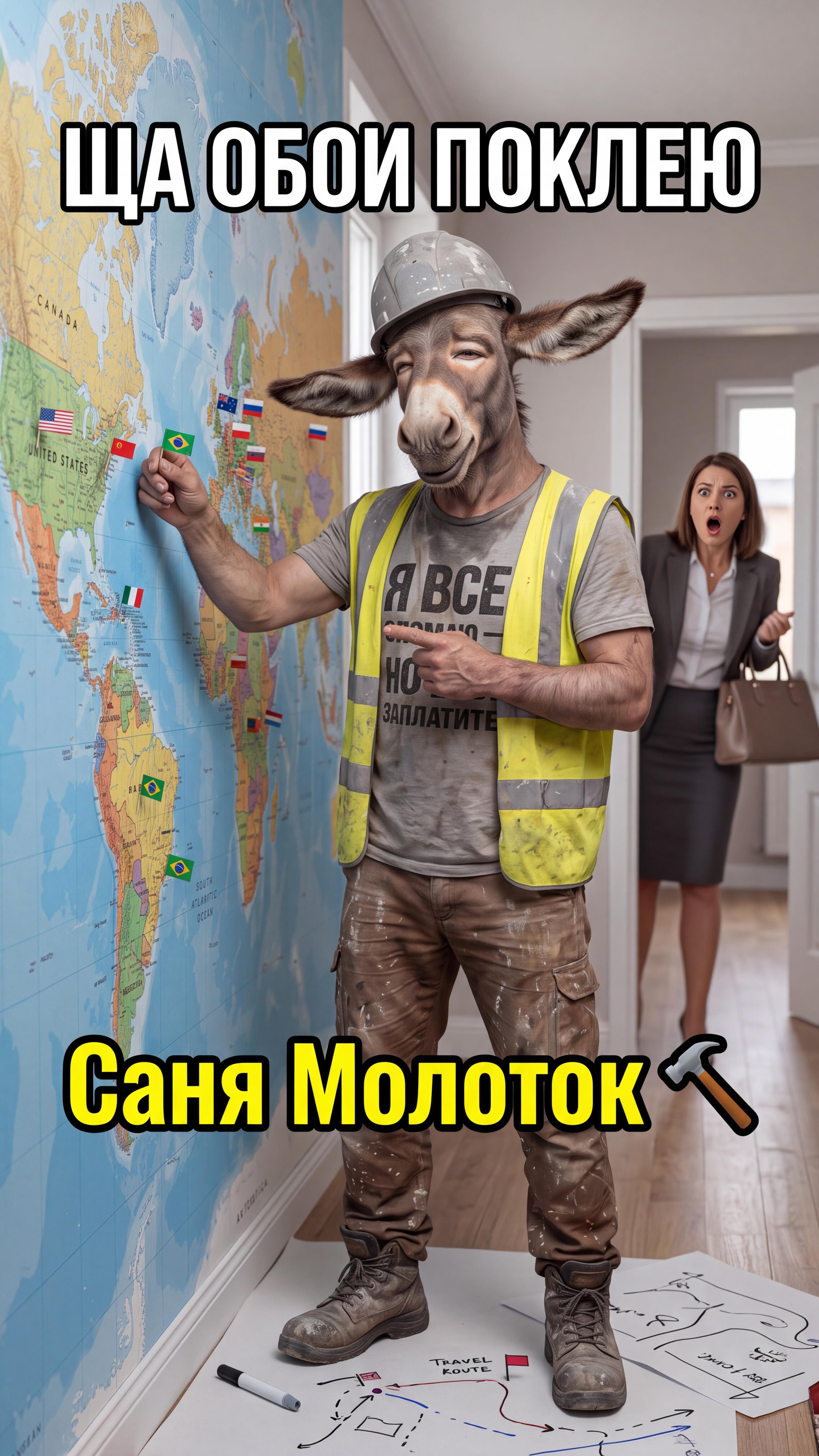 Клеим обои креативно, советы опытных как правильно - СаняМолоток | Строительный юмор