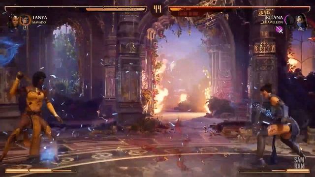 Mortal Kombat 1 - Таня Vs Китана. Бруталити