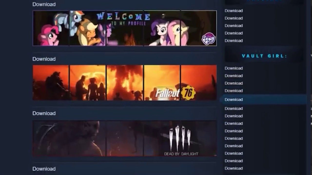 Оформление Steam