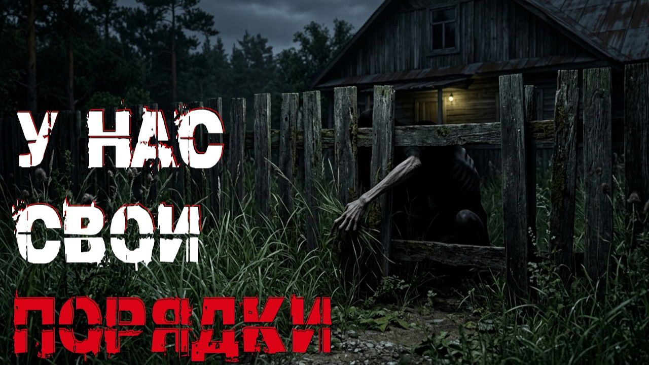 У нас свои порядки. Страшные истории на ночь. Мистика. Страшилки на ночь.