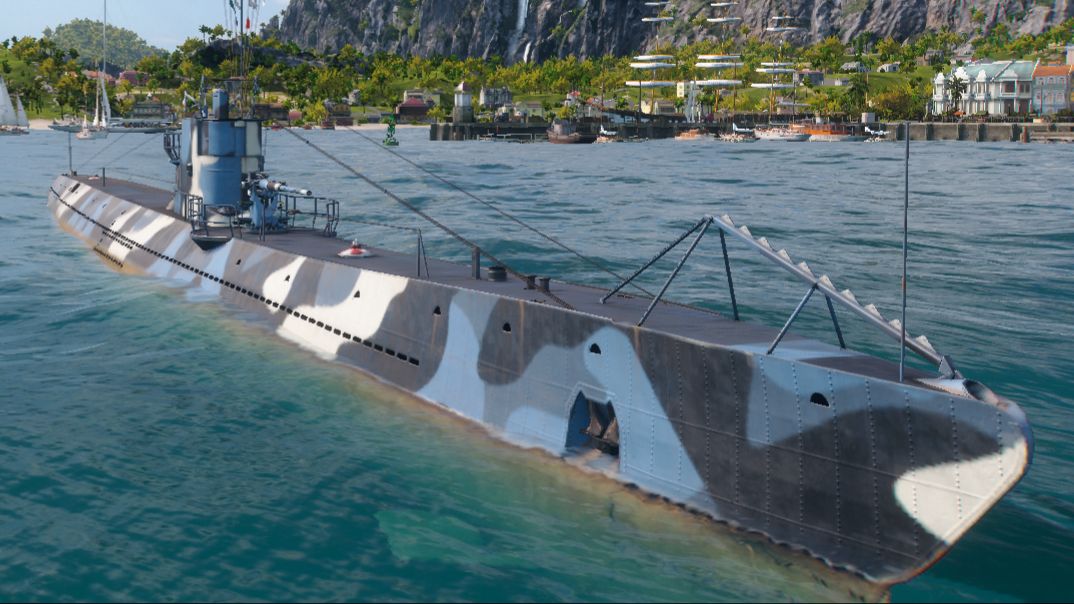 Подводная лодка Тихий охотник Мир кораблей эпические морские сражения онлайн случайный бой