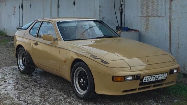 Porsche meet. Выкатил старушку 924 !