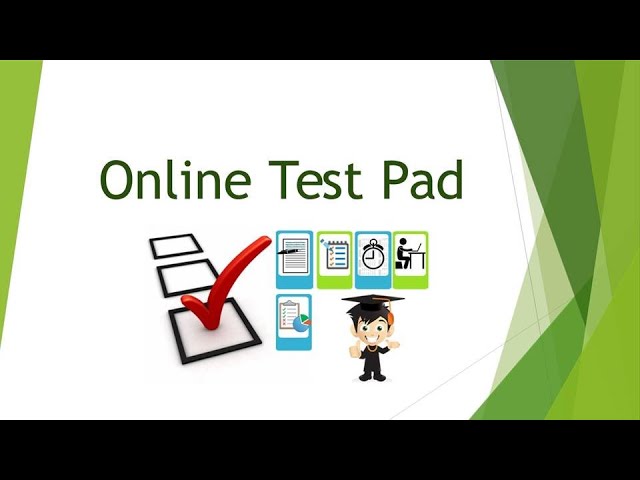 Создание образовательного теста в Online Test Pad