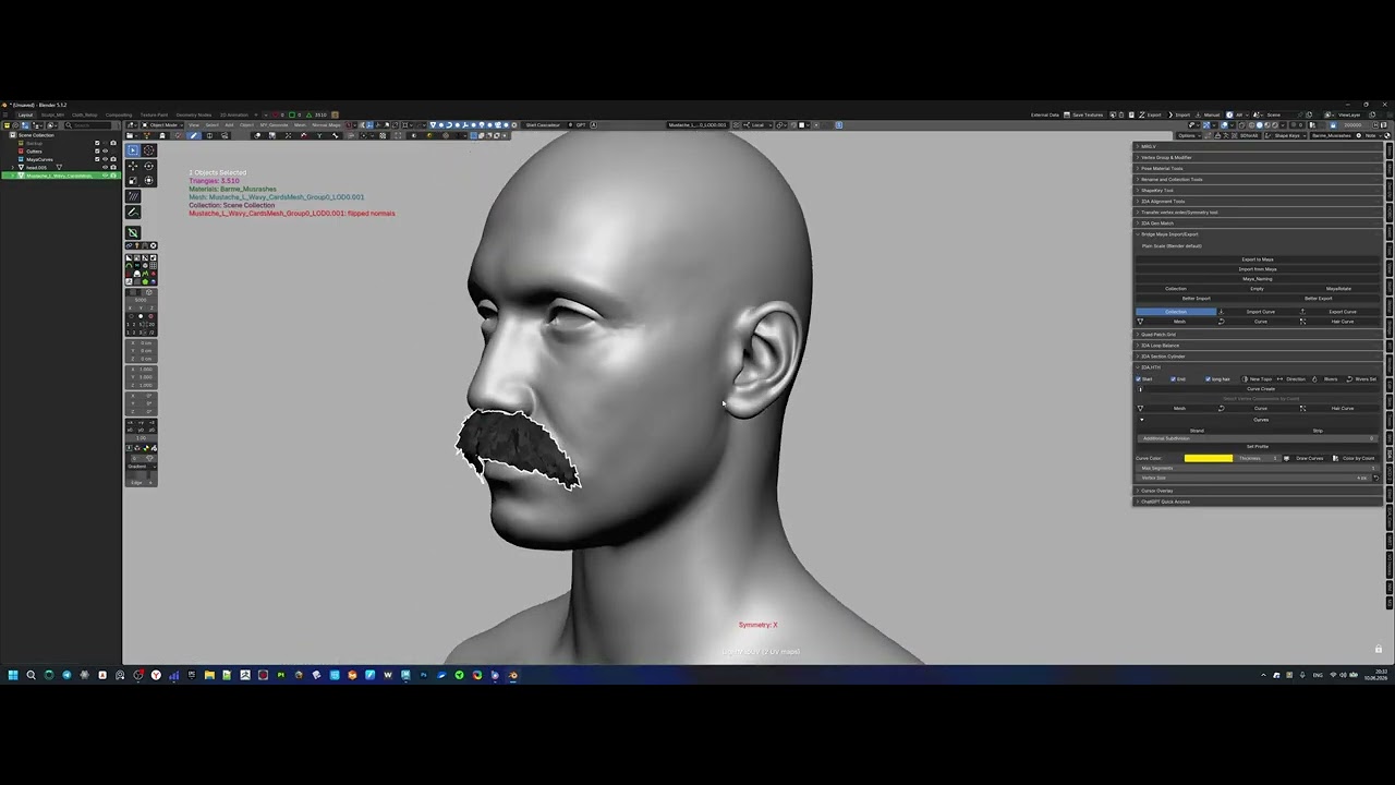 Blender To Maya Bridge V7