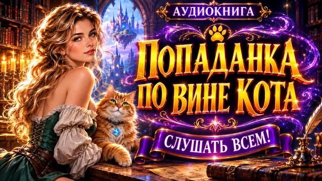ФЭНТЕЗИ ПОПАДАНКА 💖 ПОПАДАНКА ПО ВИНЕ КОТА