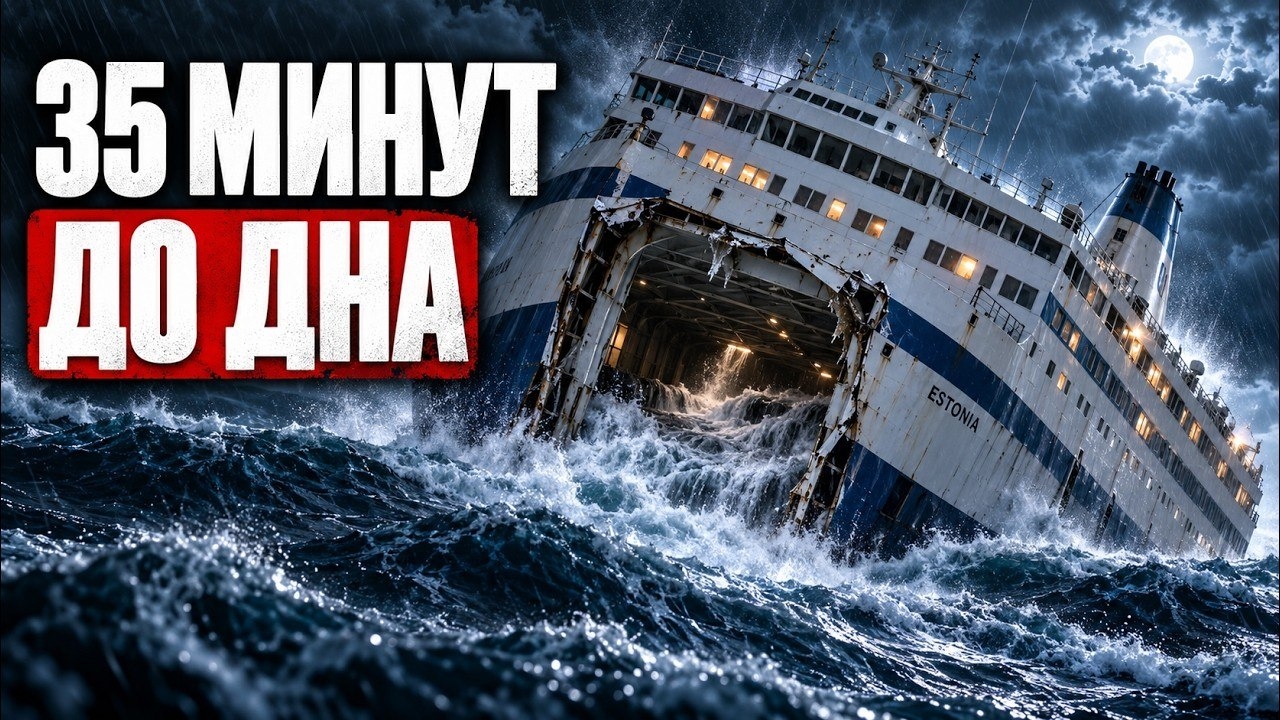 Почему затонул паром «Эстония»? Вся правда о трагедии