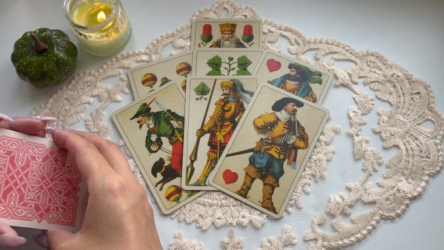 Крестовыи король. Его мысли чувства деиствия. Гадание на игральных картах